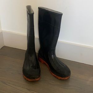 Rubber waterproof work boots